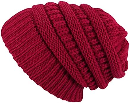 En Popüler Özel Marka Kış Kalın Sıcak Yün Saç Kelepçeli Tıknaz Örgü Şapka Kadın Checke Bayan Çorapları