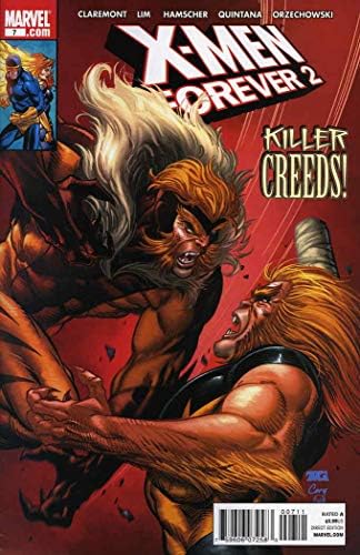Sonsuza kadar X-Men 2 7 VF; Marvel çizgi romanı / Sabretooth Chris Claremont
