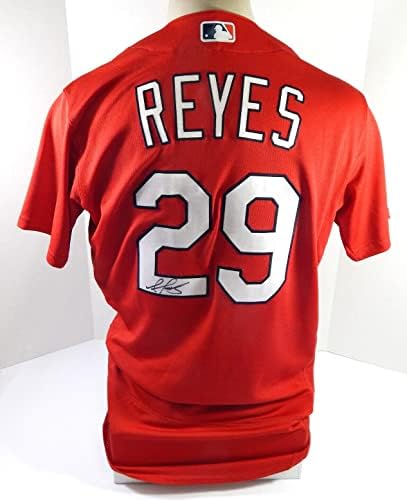 2021 St. Louis Cardinals Alex Reyes 29 Oyun Kullanılmış Kırmızı Forma ST BP 46T DP45557 - Oyun Kullanılmış MLB Formaları