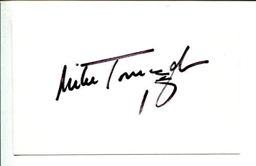Mike Tomczak 1985 Chicago Bears Super Bowl Şampiyonu Ohio Eyaleti İmza İmzaladı-NFL İmzaları Kesti