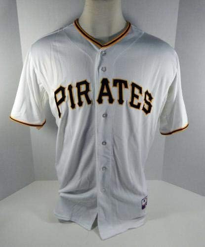 2013 Pittsburgh Pirates Ivan DeJesus Jr Oyun Yayınlanan Beyaz Forma PİTT33085 - Oyun Kullanılmış MLB Formaları