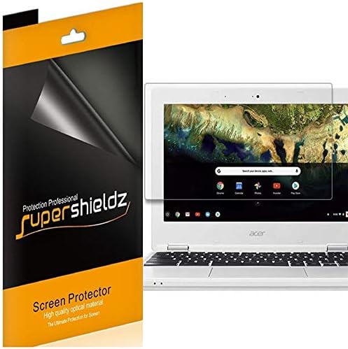 (3 Paket) Supershieldz Acer Chromebook 11 için Tasarlanmış (11.6 inç) Ekran Koruyucu, Parlama Önleyici ve Parmak İzi Önleyici