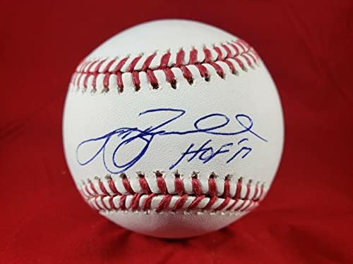 Jeff Bagwell HoF 17 İmzalı Beyzbol Tristar Kimliği Doğrulanmış Houston Astros İmzalı Beyzbol Topları