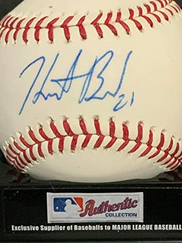 Heath Bell New York Mets / San Diego Padres İmzalı Oml Beyzbol - İmzalı Beyzbol Topları