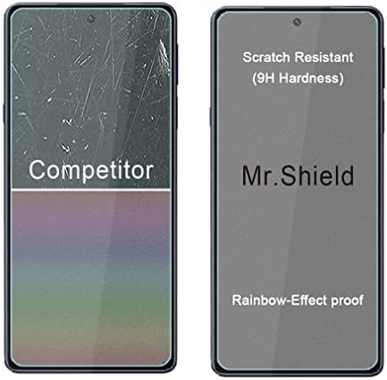 Mr. Shield [3'lü Paket] Motorola Edge 30 Pro/Moto Edge 30 Pro için Tasarlandı [Temperli Cam] [9H Sertliğe Sahip Japonya Camı]