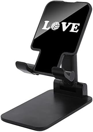 Aşk Voleybol Katlanabilir Cep Telefonu Standı Ayarlanabilir Cradle Telefon tutucu Masaüstü Dock Fit Tüm 4-13 Akıllı Telefonlar