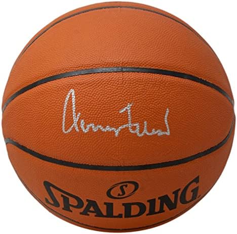 Jerry West, Los Angeles Lakers Spalding Replika Basketbolunu İmzaladı PSA / DNA İmzalı Basketbol Topları