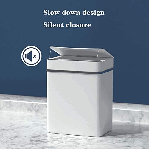SEASD 15L Akıllı çöp tenekesi otomatik sensörlü çöp kovası Akıllı Sensör Elektrikli çöp kutusu Ev çöp tenekesi Mutfak Banyo