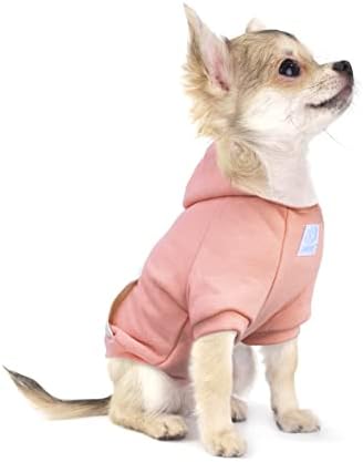 SZAT PRO Çay Fincanı Köpek Hoodies, %100 % Pamuklu Köpek Giysileri Küçük Köpekler ve Kediler için, Chihuahua Giysileri Kazak