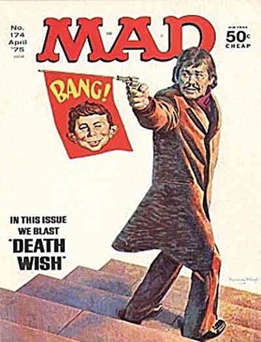 Mad 174 GD; E. C çizgi roman / Ölüm Dileği Nisan 1975 dergisi
