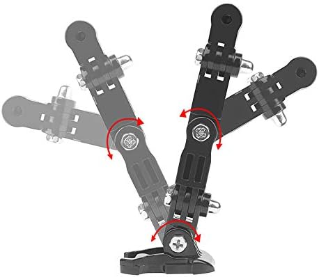 Kask Çene Montaj Kiti GoPro Hero 6/5/4 Spor Kamera Aksesuarları Döngüsü Motor