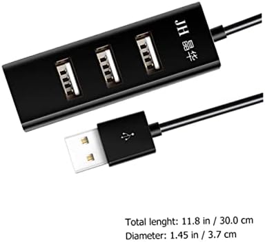 1 Adet 4 USB Hub USB a Hub Dsl Kablo Hub Dizüstü Taşınabilir Çok Portlu USB 2. 0 Hub USB yerleştirme istasyonu Çevre Koruma