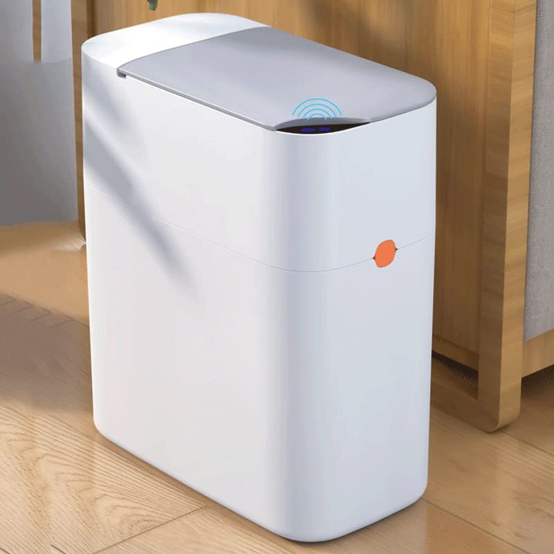 DOBA Otomatik sensörlü çöp kovası Can Mutfak Köşesi için Akıllı çöp tenekesi Vantuz Akıllı Damperli Banyo çöp kutusu Tuvalet