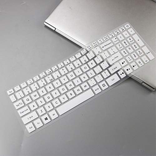 Klavye Cilt Kapak Koruyucu için Acer AN515-51 N17c1 AN515-51-705 VX5-591 Beyaz