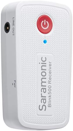 Saramonic Ultra Kompakt 2.4 GHz Kablosuz Klipsli Mikrofon Sistemi, Kameralar ve Mobil Cihazlar için Lav ve Çift Alıcı (Blink