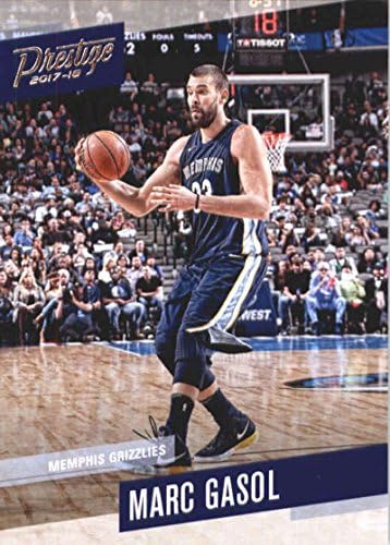 2017-18 Panini Prestige 31 Marc Gasol Memphis Grizzlies Basketbol Kartı