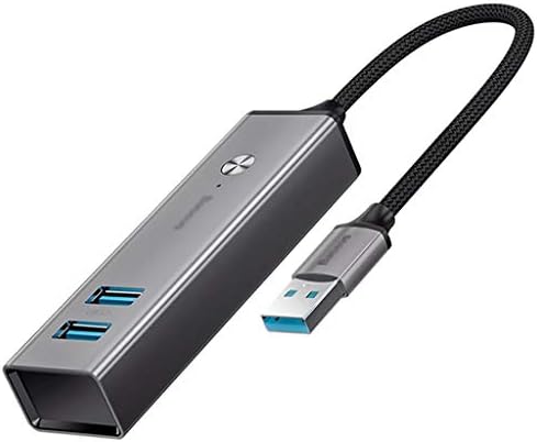 LHLLHL USB 3.0 Tip C Hub Splitter, Çoklu Arayüz Evrensel USB Splitter-dört Adaptörü 3.0 Yüksek Hızlı Tip-c Genişletici (Renk:
