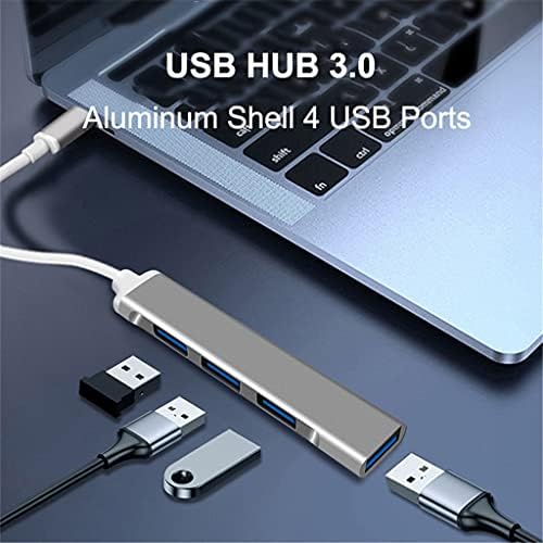ZHUHW USB C HUB 3.0 Tip C 3.1 4 Port Çoklu Splitter Adaptörü OTG PC Bilgisayar Aksesuarları