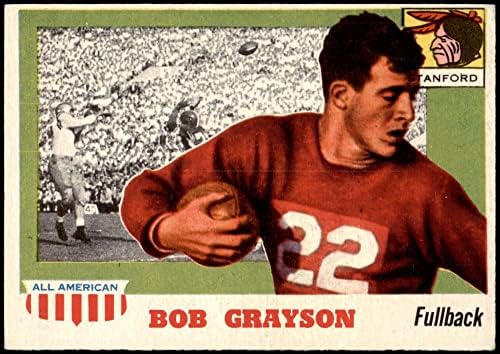 1955 Topps 5 Bob Grayson (Futbol Kartı) ESKİ/MT Stanford