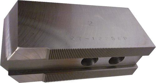 USST KT-12258P Çelik Yumuşak Chuck Jaws için 12 CNC torna Aynaları, 2.5 Uzun Boylu (3 Adet Set)
