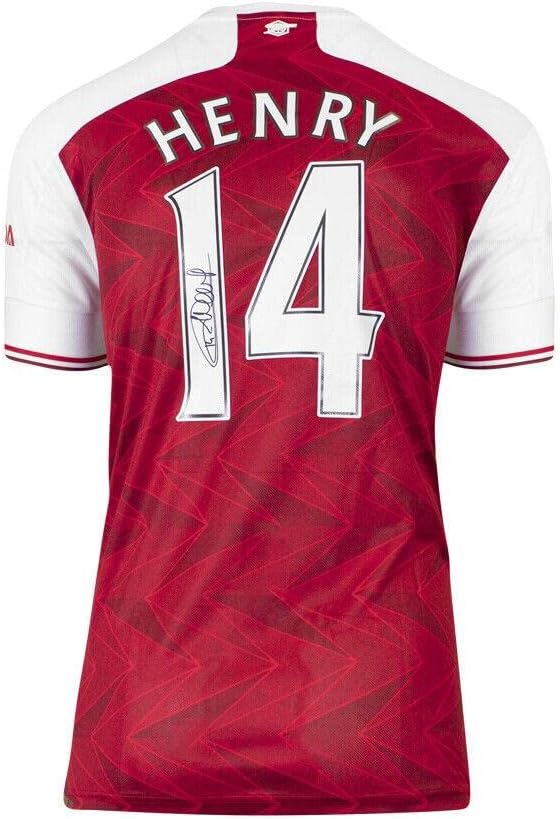 Thierry Henry İmzalı Arsenal Forması - 2020-21, Ev Sahibi, 14 Numara İmzalı - İmzalı Futbol Formaları