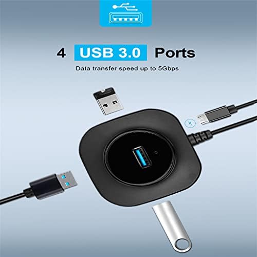 ZHUHW USB Hub USB 3.0 Hub Çoklu USB Splitter Adaptörü 4 Port Hızlı Mini Çoklu 3 Hab Usb3.0 HUB Bağlantı Noktası USB Hub Genişletici