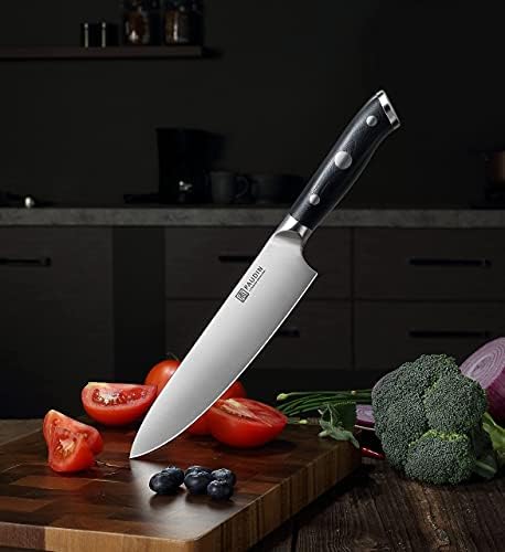 PAUDİN Şef Bıçağı 8 inç + Bıçak Kalemtıraş
