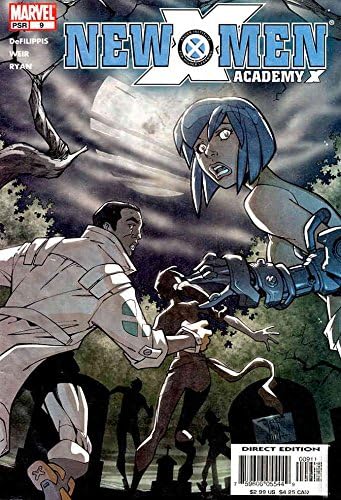 Yeni X-Men (2. Seri) 9 VF; Marvel çizgi romanı / Akademi X