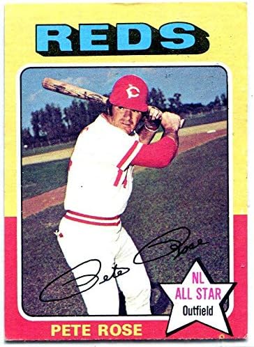 Pete Rose 1975 Topps Kartı 320-Slabbed Beyzbol Kartları