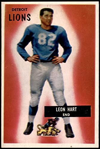 1955 Okçu 19 Leon Hart Detroit Aslanları (Futbol Kartı) NM Aslanları Notre Dame