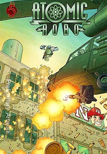 Atomik Robo ve istasyonun Hayaleti X 3 VF / NM; Kırmızı 5 çizgi roman