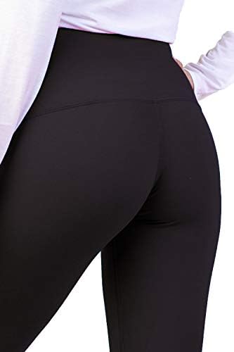 Kadınlar için Tereyağlı Yumuşak Taytlar - Yoga Pantolonları-Siyah Taytlar Kadınlar-Egzersiz-Kadınlar için Yüksek Belli Karın