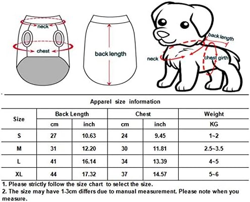 OPWELE Örme Jumper Kazak Kış Sıcak Köpek evcil köpek kıyafeti Kazak Köpek Jumper Köpek Kazak (Boyut: Büyük)