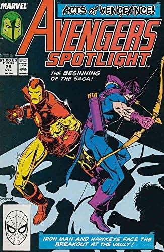 Yenilmezler Spot Işığı 26 VF; Marvel çizgi romanı / İntikam Eylemleri