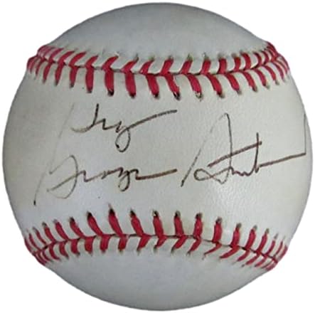 George Steinbrenner İmzalı Rawlings OAL Beyzbol NY Yankees Sahibi JSA İmzalı Beyzbol Topları