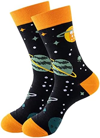 Bayan komik çoraplar Yenilik Eğlenceli Grafik Çorap Renkli Desenli Mürettebat Çorap Yumuşak Konfor Kış Çorap Uzun Çorap