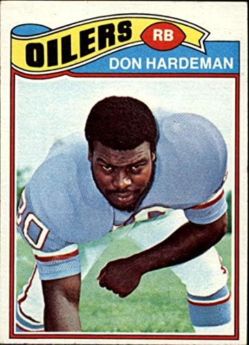 1977 Topps Futbol 472 Don Hardeman Houston Oilers Resmi NFL Ticaret Kartı. TARAMA, ALACAĞINIZ KARTIN GERÇEK ÖNÜNÜ VE ARKASINI