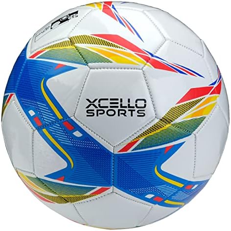 Xcello Sports Futbol Topları - Boyut 3, 4 veya 5 - İki Benzersiz Grafik