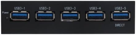 SEDNA-Dahili 5 Bağlantı Noktalı USB 3.0 Hub (Disket Yuvası)