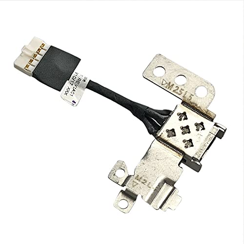 Huasheng Suda DC Güç Jakı şarj portu Kablo Değiştirme için Dell Latitude 3300 3310 (2 in 1 3310) R9P3M 0R9P3M 450.0FN03.