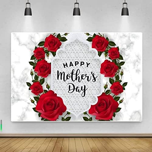 Mutlu anneler Günü Gül Zemin Çiçekler Aşk Fotoğraf Arka Plan Parti Afiş anneler Günü Partisi Gelin Parti Stüdyosu Props5x7ft