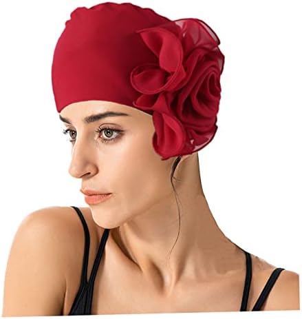 Kadın için Çiçekli Kemo Bere Kap, Kanser Hastası için Baş Sarma Şapka
