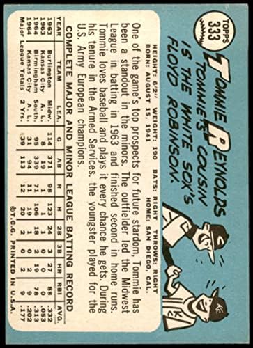 1965 Topps 333 Tommie Reynolds Kansas City Atletizm (Beyzbol Kartı) VG Atletizm